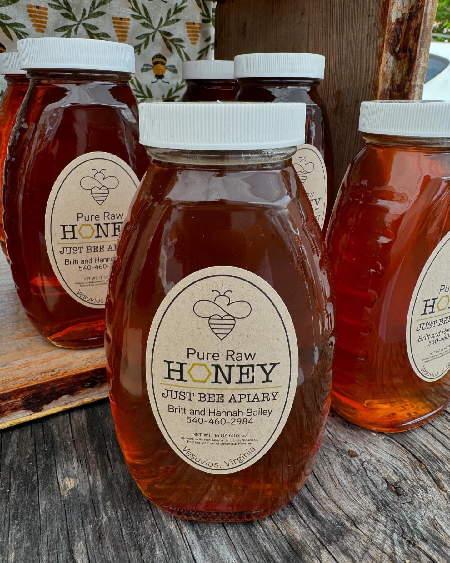 Honey - Just Bee Apiary | Reunion Bakery & Espresso | Staunton, VA